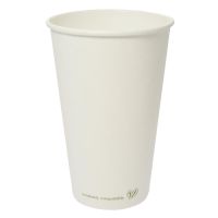 Vegware Single Wall Compostable Hot Cups - 16oz