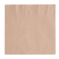 Vegware Compostable Unbleached Lunch Napkins 