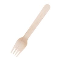 Fiesta Green Biodegradable Wooden Forks