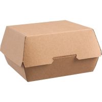 Colpac Large Compostable Kraft Burger Boxes