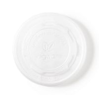 Vegware Compostable Food Pot Flat Lids