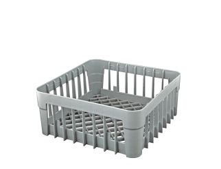 DC Grey Plastic Glass Basket 350x350mm