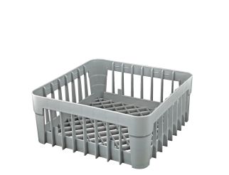 DC Grey Plastic Glass Basket 400x400mm