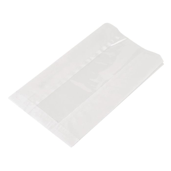 Buy Vegware Large Compostable Glassine Hot Bags with NatureFlex Window ...